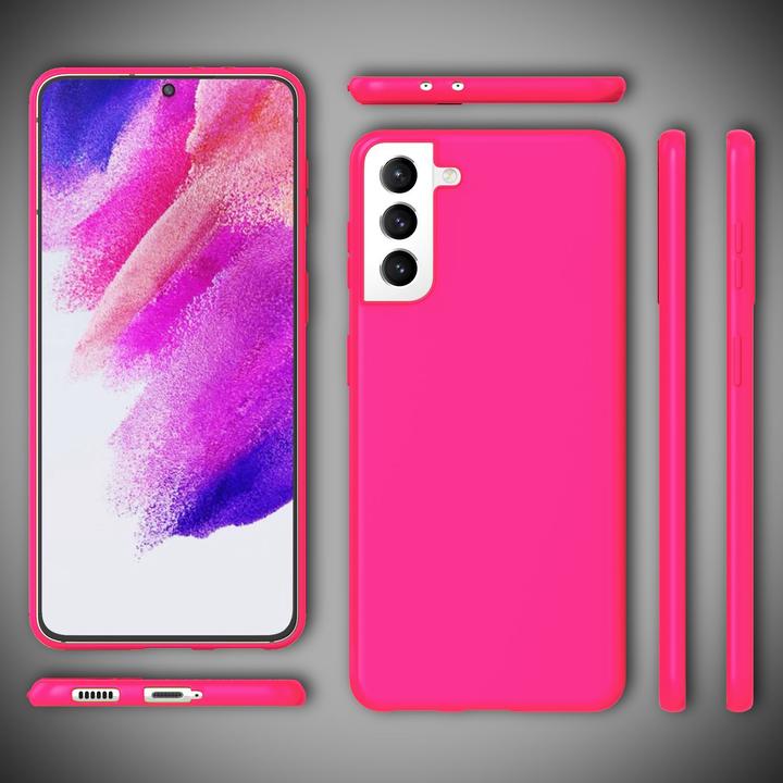 Immagine prodotto Nalia Custodia per cellulare in silicone al neon (Samsung Galaxy S21 FE)