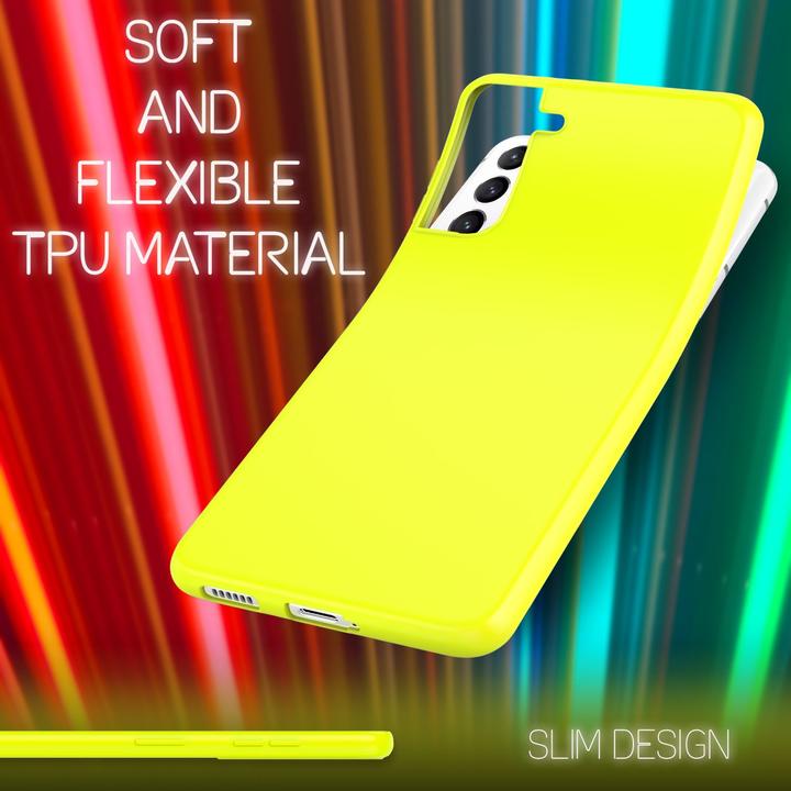 Immagine prodotto Nalia Custodia per cellulare in silicone al neon (Samsung Galaxy S21 FE)