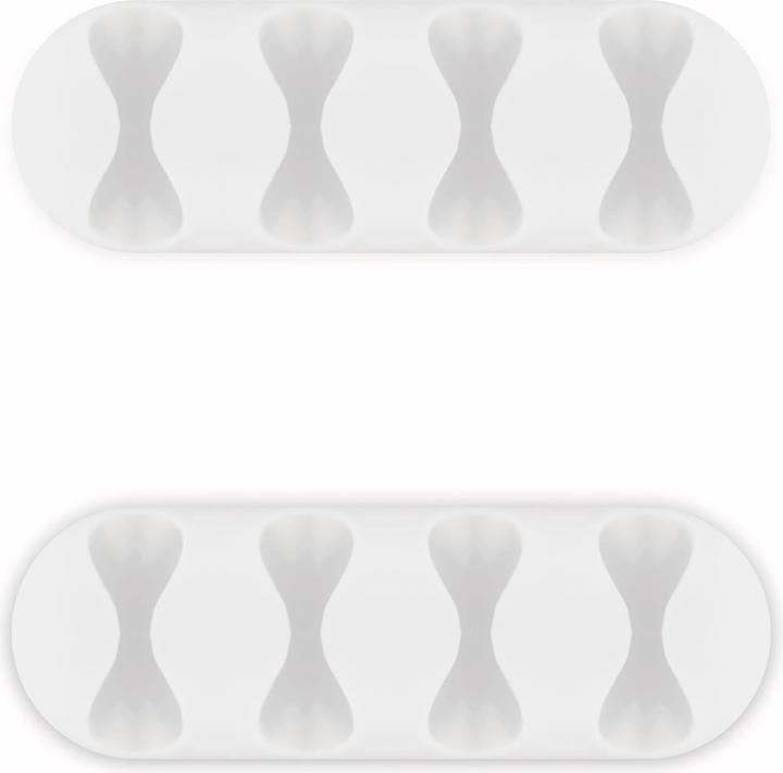 Actual product image Goobay Set of 2 Cable Management 4-Slots