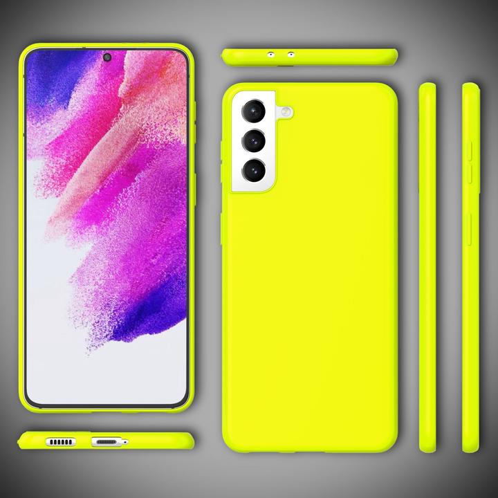 Immagine prodotto Nalia Custodia per cellulare in silicone al neon (Samsung Galaxy S21 FE)