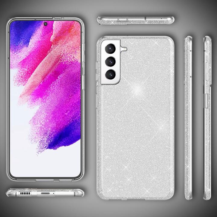 Image du produit Nalia Étui pour téléphone portable à paillettes (Samsung Galaxy S21 FE)