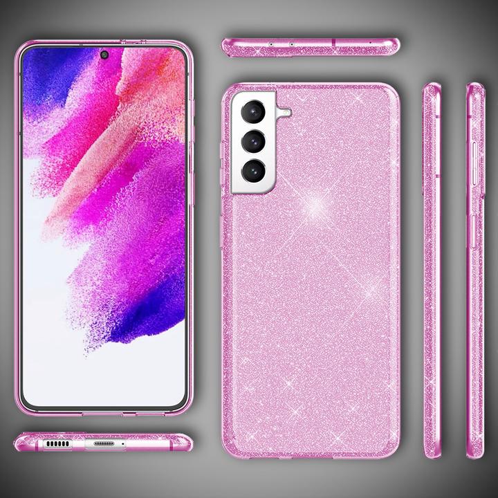 Immagine prodotto Nalia Custodia per cellulare Glitter (Samsung Galaxy S21 FE)