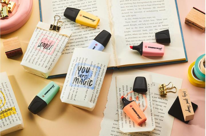 Actual product image STABILO Mini pastel (pink and mint, Apricot, Yellow, Cloudy blue, 5 mm, 5 x)