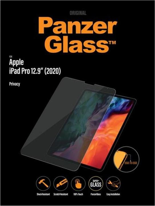 Image du produit PanzerGlass Vie privée (1 pièce(s), iPad Pro 12.9 2020 (4. Gen), iPad Pro 12.9 2021 (5ème génération), iPad Pro 12.9 2022 (6e génération), iPad Pro 12.9 2018 (3. Gen))