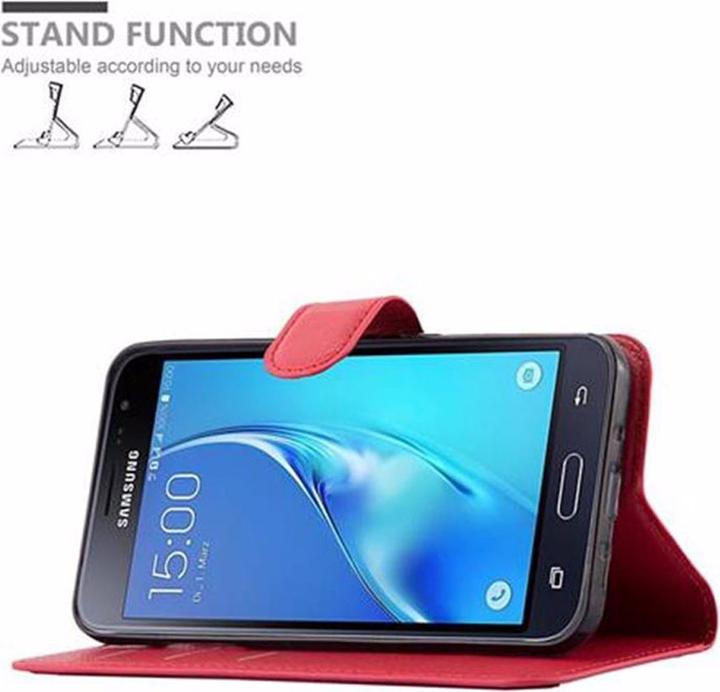 Produktbild Cadorabo Book mit Standfunktion Cover (Samsung Galaxy J3)