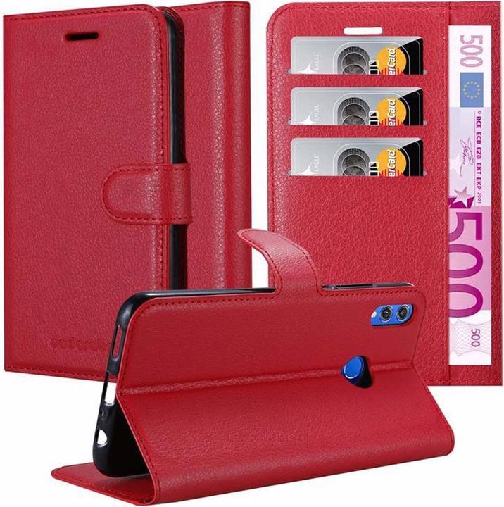 Actual product image Cadorabo Book with stand function cover (Honor 8X)