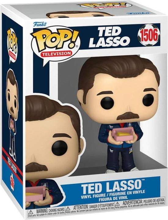 Produktbild Funko Ted Lasso POP! TV Vinyl Figur Ted w/biscuits 9 cm