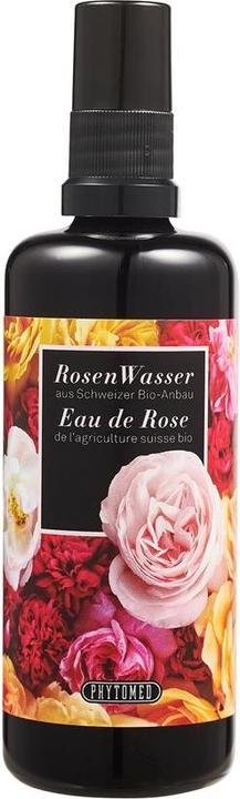 Phytomed Rosenwasser aus Schweizer Bio-Anbau (Reinigungstücher, 100 ml)