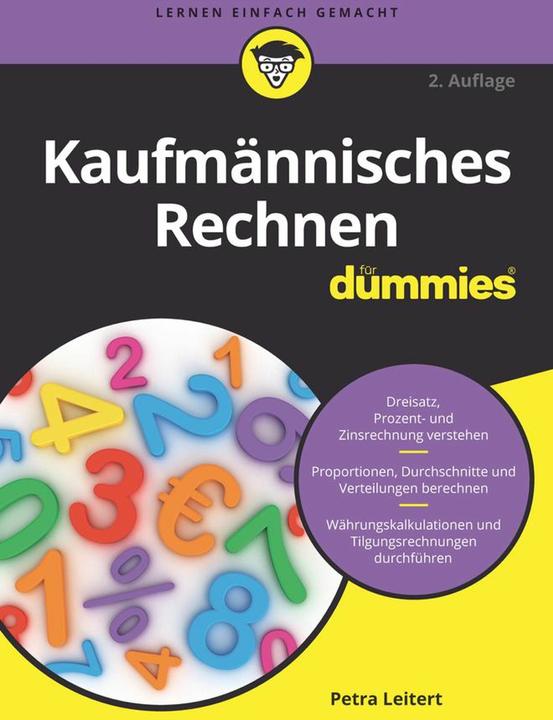 Kaufmännisches Rechnen für Dummies (German, Petra Leitert, 2021)