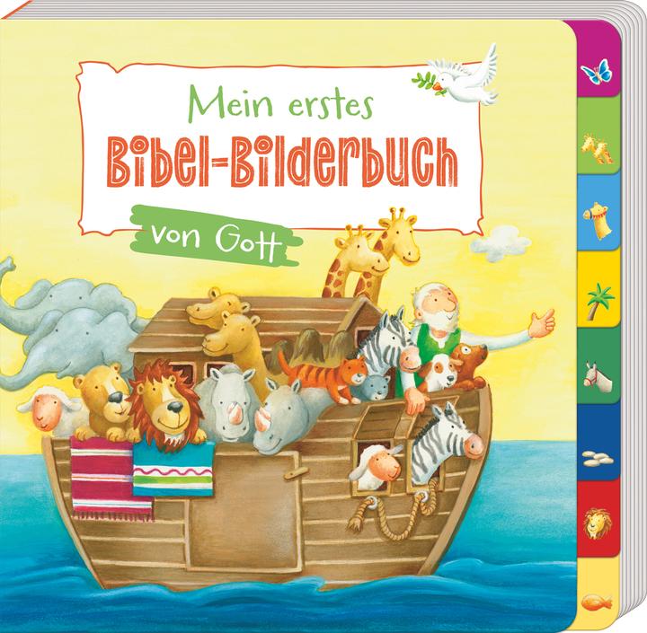 Actual product image Mein erstes Bibel-Bilderbuch von Gott (German, Susanne Schulte, Cordula Janusch, 2024)