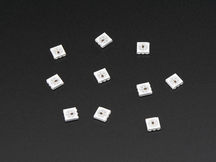 Produktbild OEM Neopixel WS2812S 5050 RGB LED (mit Treiber) 10 Stk. (Diverse)