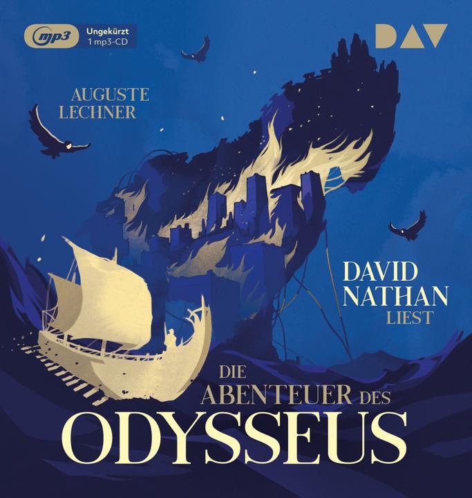 Actual product image The Adventures of Ulysses (Auguste Lechner, Simon Prades, David Nathan, Sabine Stiepani, German)