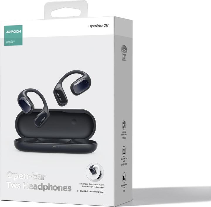 Image du produit Joyroom Openfree JR-OE1 casque supra-auriculaire sans fil - bleu foncé (18 h, Sans fil)