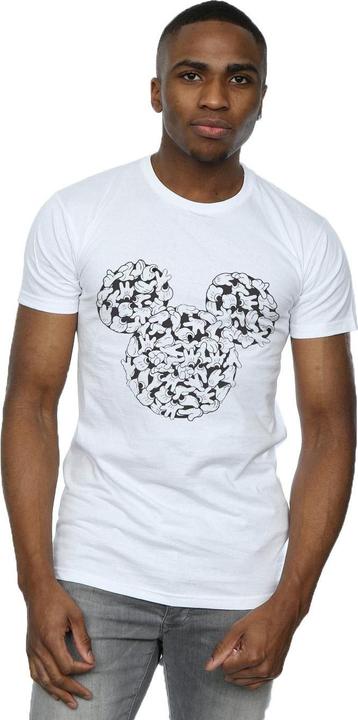 Immagine prodotto Disney Mickey Mouse Head Of Hands Maglietta Uomo (S)