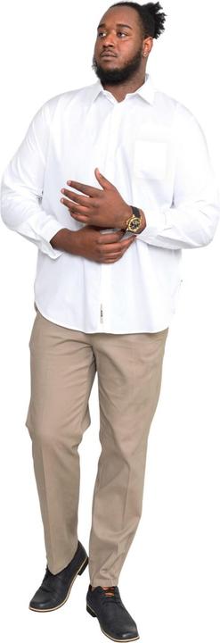Actual product image DUKE D555 Mens Aiden Kingsize Long Sleeve Classic Regular Shirt (10)