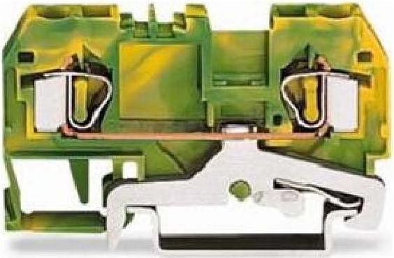 Actual product image Wago Grounded Din Terminal      4mm2
