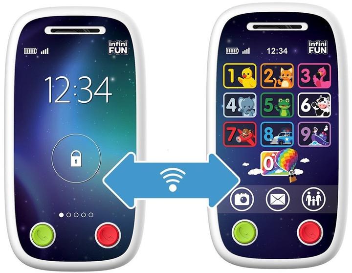 Actual product image Infini Fun Set of telephones for first conversations (English)