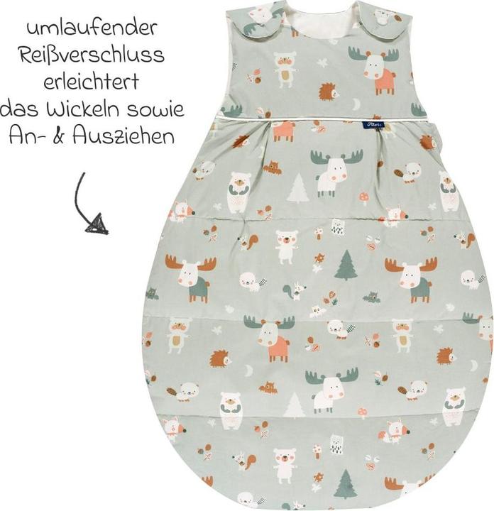 Produktbild Alvi Schlafsäcke Daunen-Schlafsack - Baby Forest - Gr. 90 (90 cm)