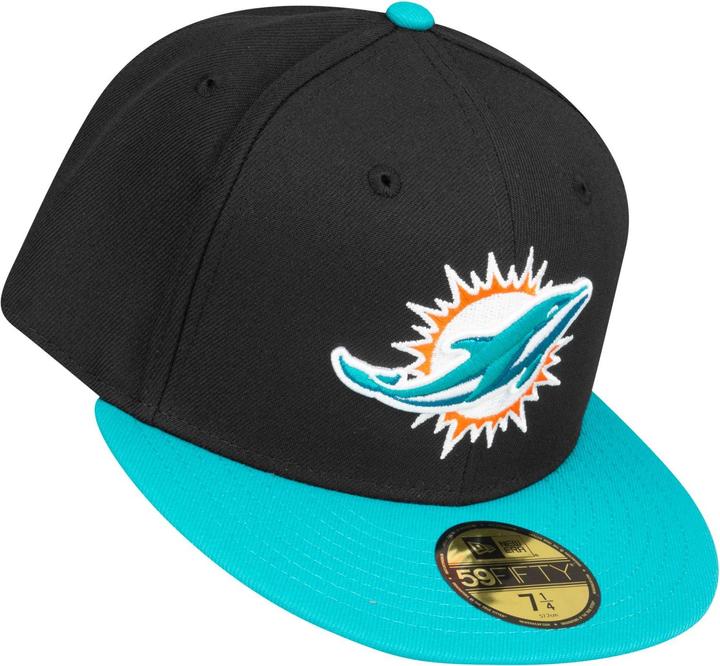 Produktbild New Era 59Fifty Fitted Cap - NFL Miami Dolphins - 7 3/8 (7 3/8)