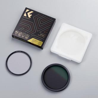 Produktbild K&F Concept Grauer einstellbarer Magnetfilter Nano-X MRC Fader ND2-32 - 72 mm (72 mm, ND- / Graufilter, 72 mm)