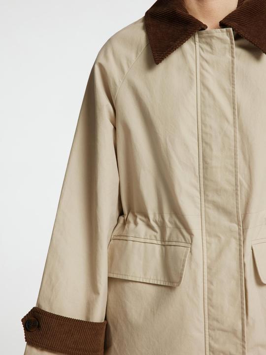 Actual product image Selected Femme Coated cotton jacket (38)