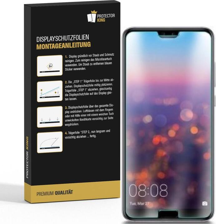 Produktbild Protectorking 2x Panzerfolie Anti-Shock HD Klar (2 Stück, Cubot P20)