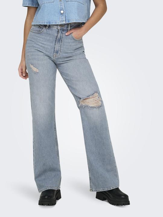 Produktbild Only ONLCAMILLE Hohe Taille Weiter Beinschnitt Jeans Jeans mit weitem Bein (30)