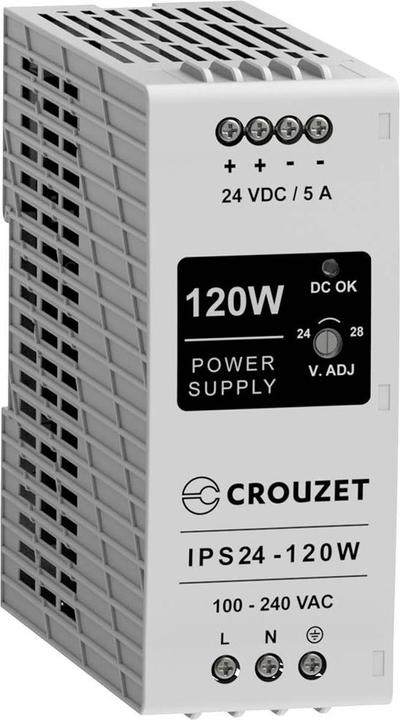 Actual product image Crouzet Industrial power supply 24V 5A 120W Contents 1pc.