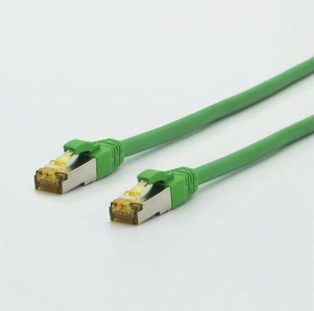 Image du produit TTL Câble patch TTLan UltraFlex Cat. 6A ISO/IEC, S/FTP (PiMF), hautement flexible, sans halogène, vert, (CAT6a, 1.50 m)