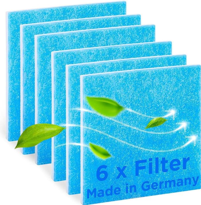 BremerLuft Ersatzfilter-Set für Limodor Lüftungsgeräte - 6 Stück