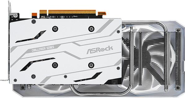 Actual product image AsRock RX 6600 Challenger White 8G retail (8 GB)