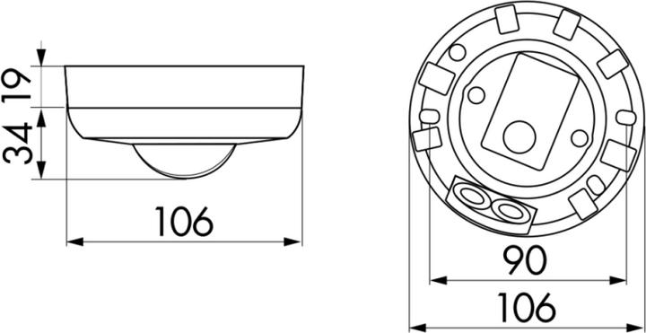 Image du produit BEG Détecteur de mouvement Luxomat AP 92219 PD3-1C-AP Micro blanc (12 m)
