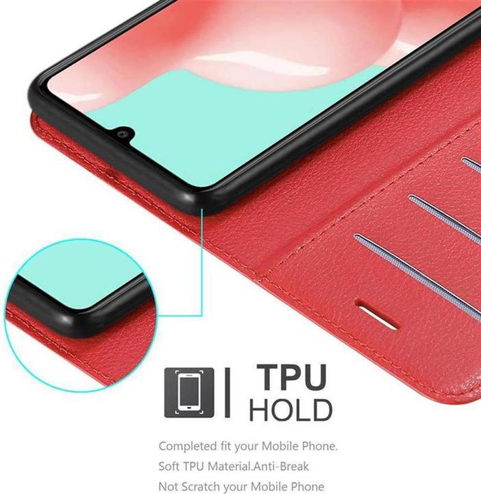 Actual product image Cadorabo Book with stand function cover (Samsung Galaxy A41)