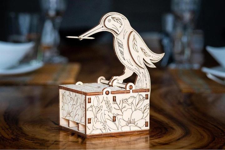 Produktbild Eco Wood Art Zahnstocher-Spender - Vogel