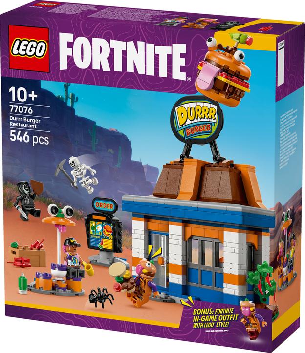 Produktbild LEGO Durrr Burger Restaurant (77076, LEGO Fortnite)
