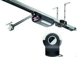 Sommer Torantriebe SOM S10155-00001 S 9080 pro+ (drive unit incl. rails, Pearl Vibe), FM 86