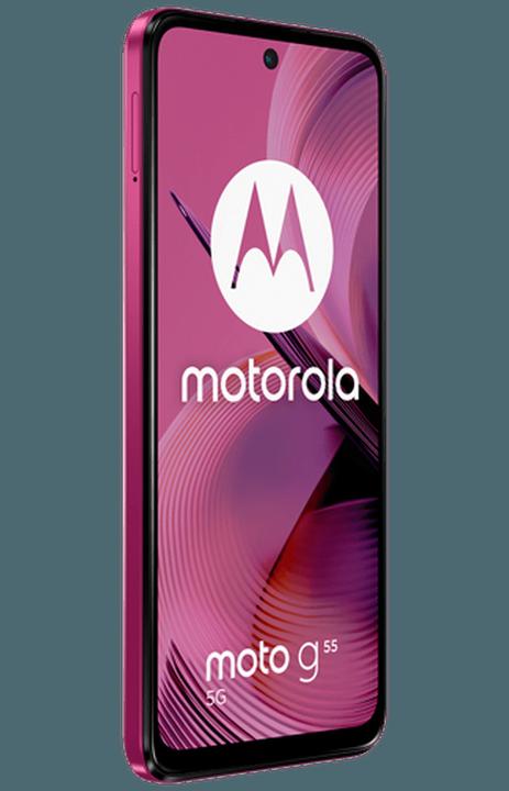 Actual product image Motorola Moto G55 (256 GB, Twilight Purple, 6.49", SIM + eSIM, 50 Mpx, 5G)