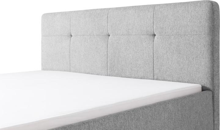 Actual product image Meise Möbel Smart upholstered bed wooden base headboard quilted (180 x 200 cm)