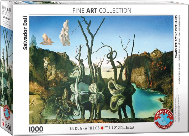 Produktbild Eurographics Schwäne spiegeln Elefanten (1000 Teile)