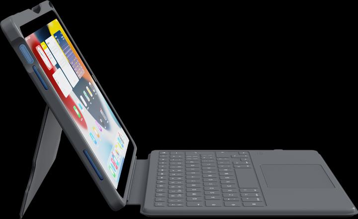 Produktbild Deqster Rugged Touch PLUS Keyboard iPad 10.9", Bluetooth, Deutsches Layout (QWERTZ) (DE, IPad 10.9")