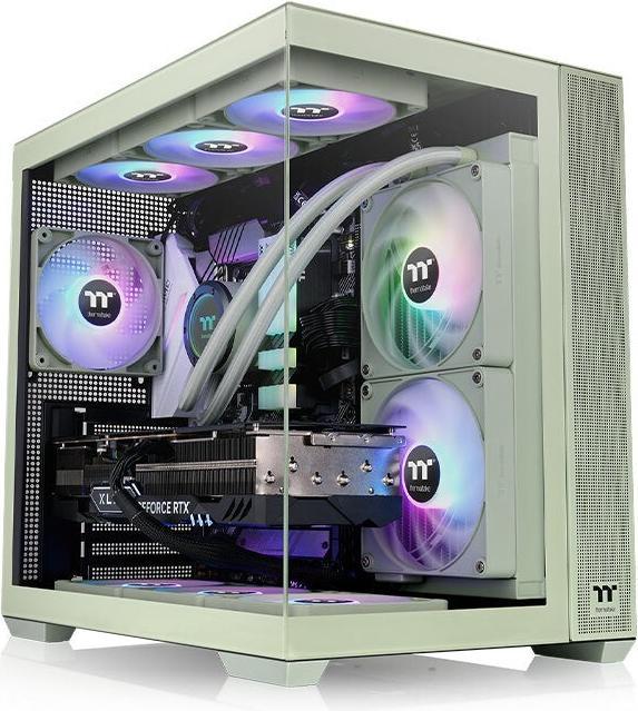 Thermaltake View 380 TG ARGB Matcha Green (Mini-ITX, ATX, mATX)