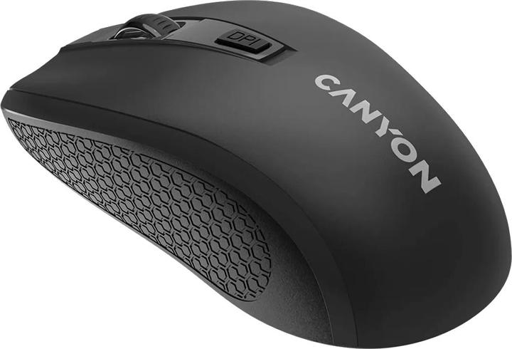 Productafbeelding Canyon Muis MW-7 Draadloos 4 knoppen Pixart Sensor zwart retail (Draadloze)