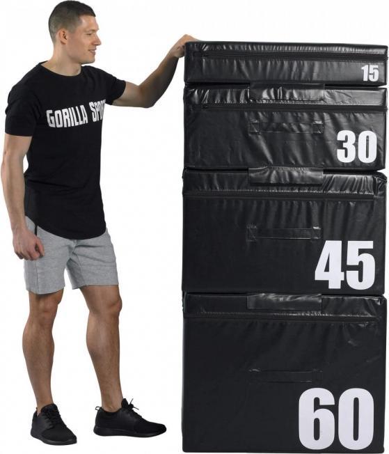 Actual product image Gorilla Sports Soft Jump Box