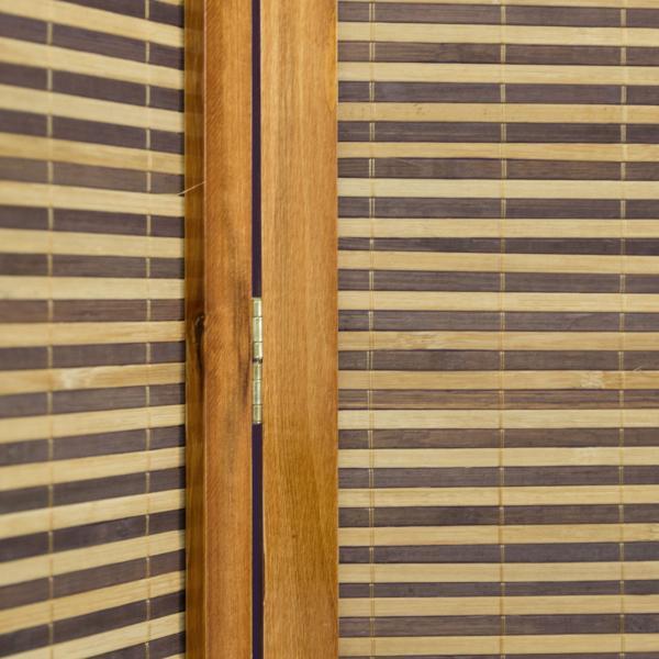 Produktbild Homestyle4u Raumteiler Höhe 2 m Paravent Spanische Wand Sichtschutz Sondergrösse 200cmx170cm