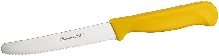 Actual product image Rosenstein & Söhne Set of 6 colourful breakfast knives with serrated edge (11.40 cm)