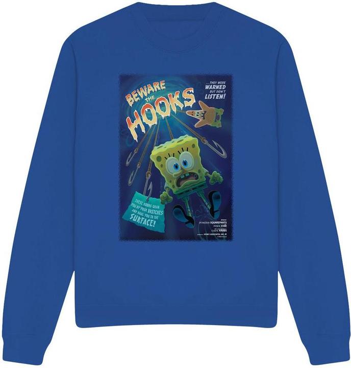 Produktbild Spongebob Squarepants Beware The Hooks Sweatshirt (XL)