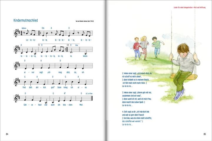 Produktbild Die 100 schönsten Kinderlieder - Mit einfachen Noten und Akkorden für Gitarre und Klavier (Deutsch, Lea Kmann Margot Kmann, 2021)