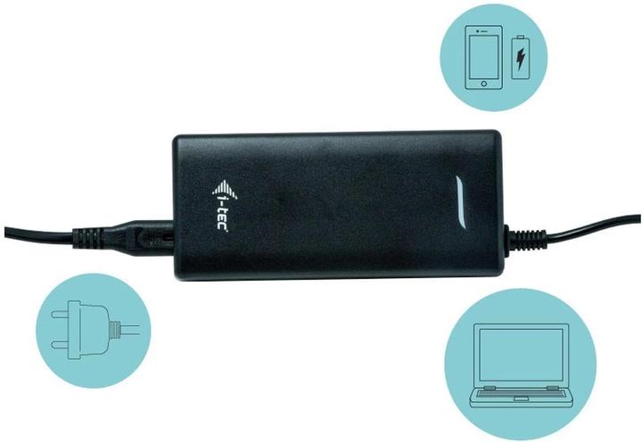 Actual product image i-tec Usb4dual4kdockpd (USB-C, 9 Ports)