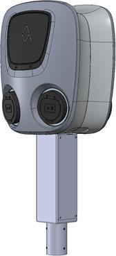 Image du produit Charge Amps Aura Dual Pole Mount