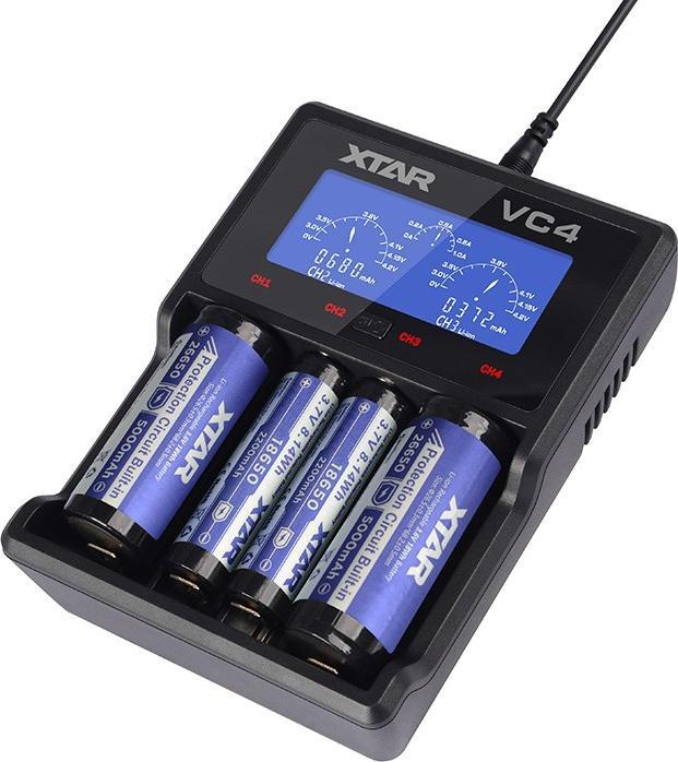 Actual product image Xtar VC4 (1 pcs., C, AAAA, AAA, A, AA, D, Chargers without battery)